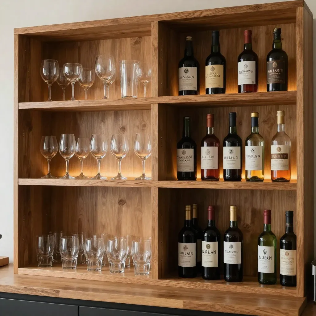 Custom bar menu with signature recipes